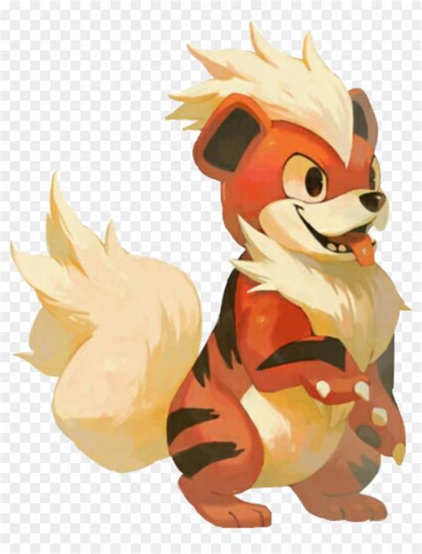 #pokemon #pokémon #caninos #growlithe #fire #feu #fanart - Growlithe ...