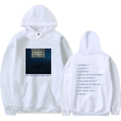 Tpuabr Billie Eilish Hit Me Hard And Soft Inverted Pullover Album