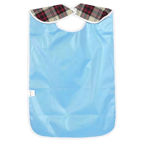 Adult Bibs For Eating Waterproof Bibs With Crumb Catcher Washable And