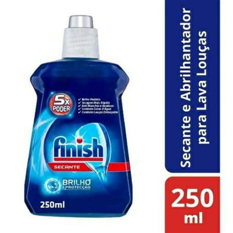 Finish Secante Lava Louças 250 ML Shopee Brasil