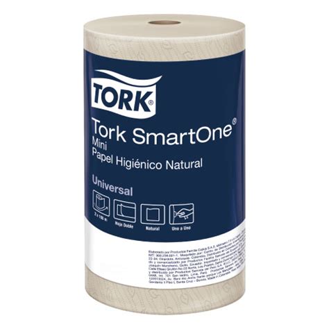 Papel Higi Nico Natural Tork Smartone Mini M