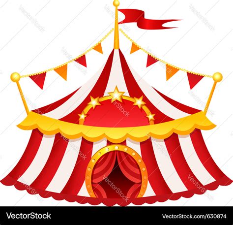 Circus Tent Royalty Free Vector Image VectorStock