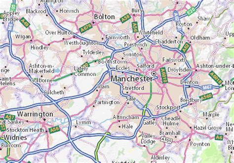 Mapa Michelin The Trafford Centre Plan The Trafford Centre Viamichelin