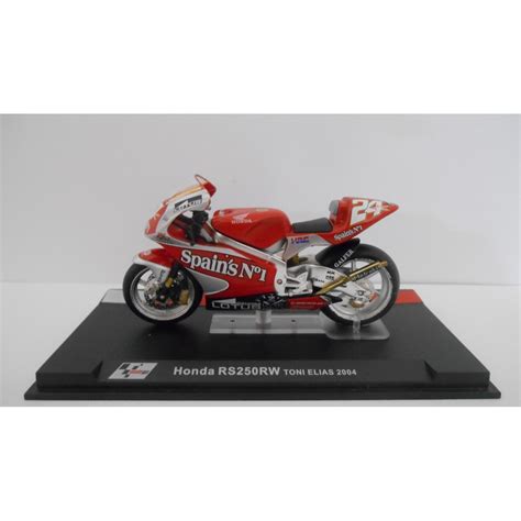 Honda Rs Rw Toni Elias Moto Bike Altaya Ixo Bcn Stock Cars