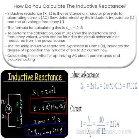 C Mo Calculas La Reactancia Inductiva