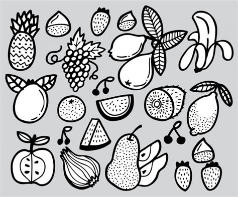 Hand Draw Vegetables Stock Vector By Mocoo