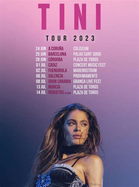 Tini Anuncia Las Fechas De Su Nueva Gira Por Nuestro País Loffmusic