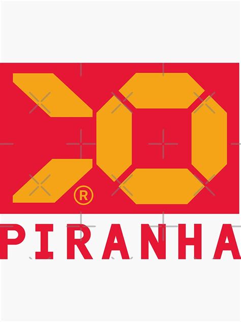 Wipeout 2097 Piranha Team Logo Sticker For Sale By Honigstute