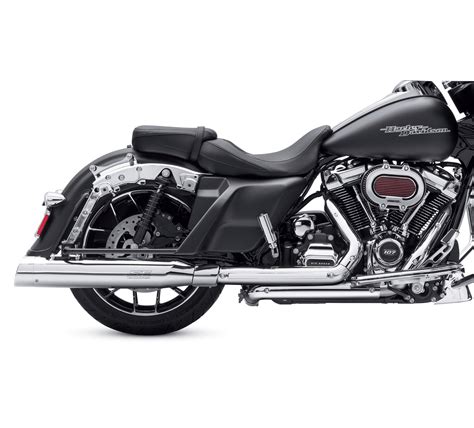 Screamin Eagle High Flow Exhaust System With Street Cannon Mufflers 65600331 Harley Davidson Usa