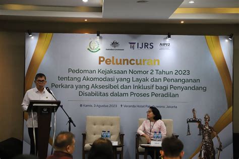 Kejaksaan Agung Meluncurkan Pedoman Nomor 2 Tahun 2023 Kejaksaan