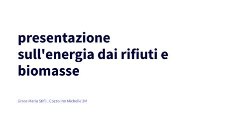 L Energia Dai Rifiuti