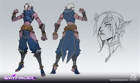 Hicham Habchi Senja And Niss Wayfinder Character Concept