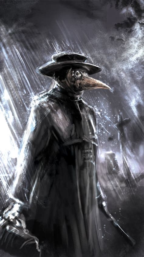 Plague Doctor Painting At Explore Collection Of