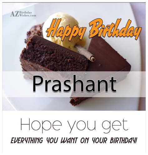 Happy Birthday Prashant