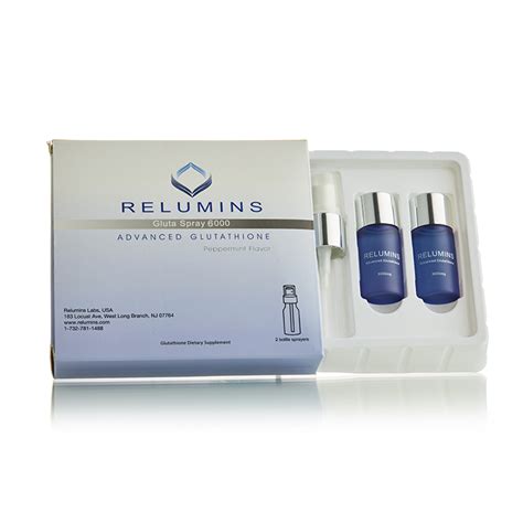 New Relumins Oral Glutathione Spray Vials New Advanced Formula