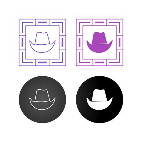 Cowboy Hat Vector Icon 26646507 Vector Art at Vecteezy