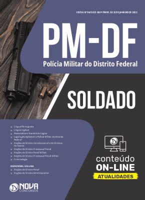 Apostila PM DF 2023 Soldado