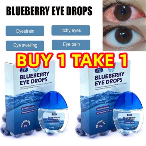 【buy 1 Take 1】blueberry Eye Drops Effective Mitigation Dry Eyes Itchy