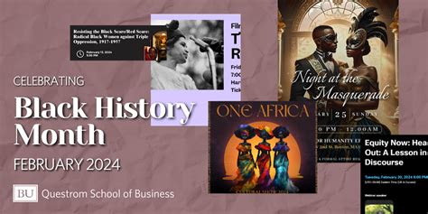 Celebrating Black History Month 2024 | Questrom School of Business