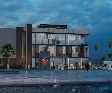 administration building ksa  behance