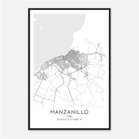 Manzanillo - Custom Maps & Posters