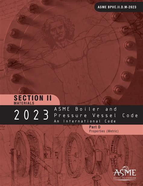 ASME Section II Part D Metric PDF Technical Publications Store