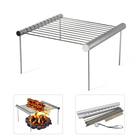 Mini Bbq Grill Hout En Houtskool Grill Draagbare R Grandado