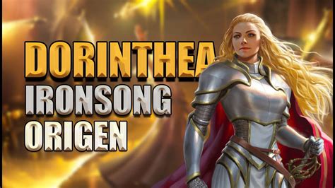 Dorinthea Ironsong Origen Flesh And Blood En Espa Ol Youtube