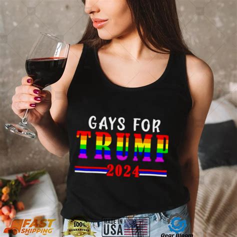 Pride Month Gays For Trump 2024 Election Vote Pround Lgbtq T Shirt