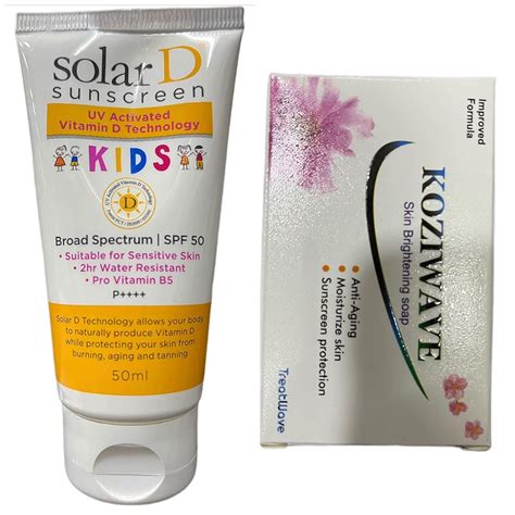 Solar D KIDS Sunscreen UV Activeted Vitamin D Technology Kids Sunscreen