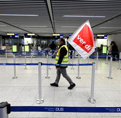 Nrw Verdi K Ndigt Warnstreik An Flugh Fen D Sseldorf Und K Ln Bonn An