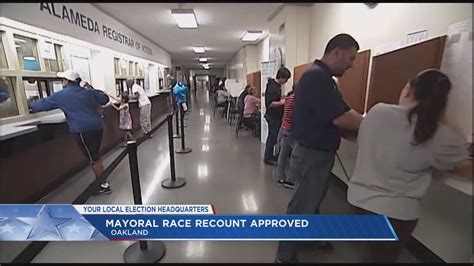 Recount In Oakland Mayors Race Passes Vote From Board Of Supervisors