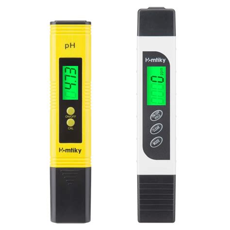 Medidor Ph Digital Medidor Tds Temperatura Ec 4 En 1 Homtiky Phmetro