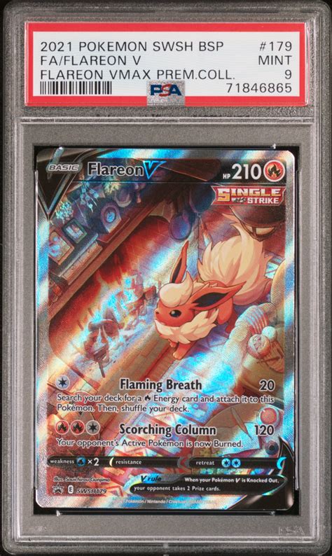 Tcg 2021 Pokemon Swsh Full Art Black Star Promo Flareonjolteon