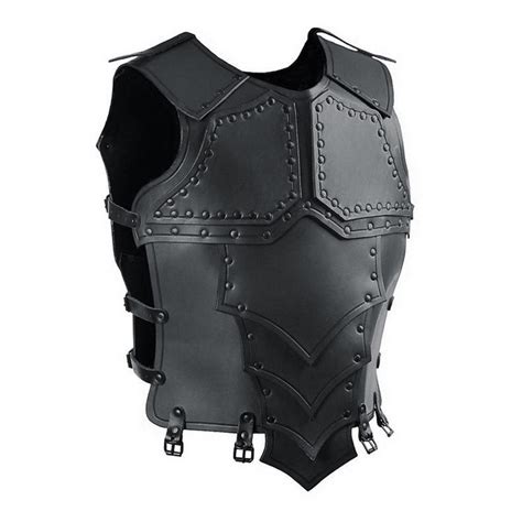 Bellanny Leather Chest Armor, Retro Style Vest Armor for Chest and Back ...