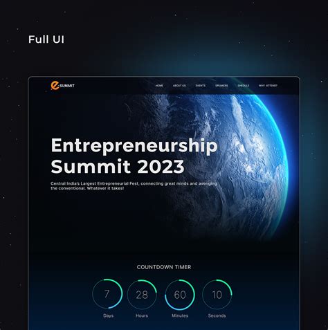 E Summit 2023 Uiux Case Study On Behance