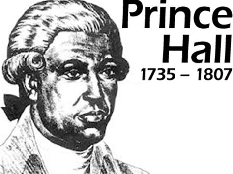 Prince Hall African History History Black History