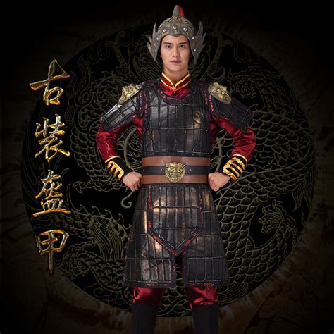 古代三国将军盔甲武士战袍铠甲岳飞元帅古装成人可穿盔甲演出服装 虎窝淘