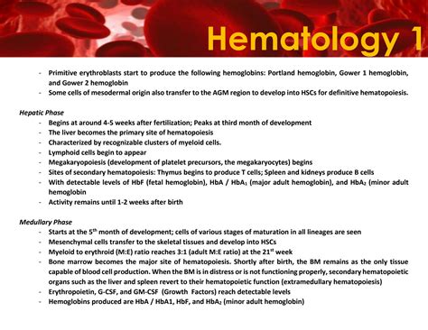 Solution Hematopoiesis Studypool