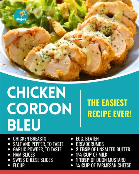 Learn The Easiest Chicken Cordon Bleu Recipe