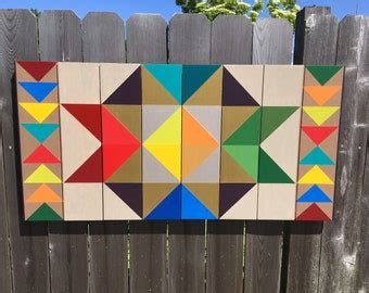 White Star Barn Quilt On Western Red Cedar Etsy