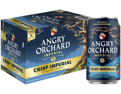 Angry Orchard Imperial Hard Cider 6 Pack 12 Oz Cans Beverages2u