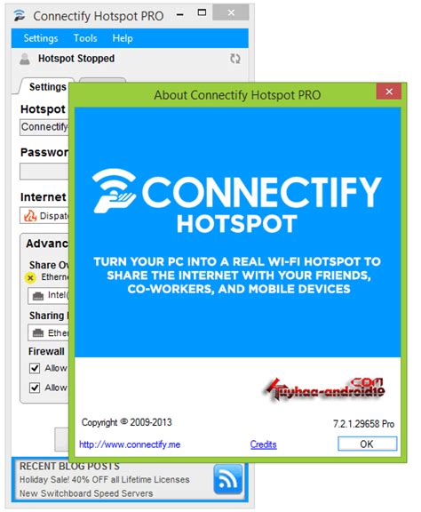 Connectify Hotspot Pro 73030321 Terbaru Info Tech