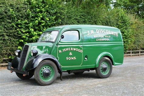 1953 Fordson E83w Thames Light Van Classic Cars Trucks Vintage Vans Classic Trucks