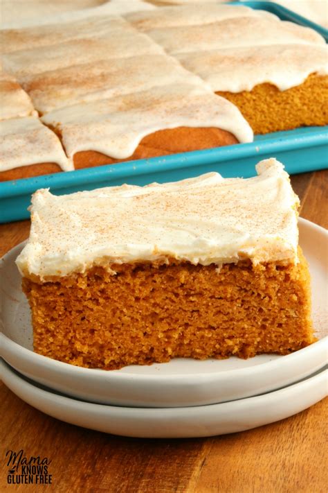 Gluten Free Pumpkin Bars Mama Knows Gluten Free