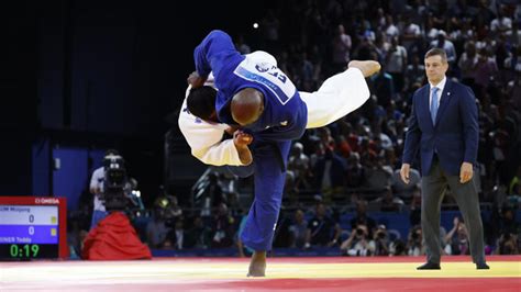 Jo Paris Judo Teddy Riner D Croche La M Daille Dor Revivez En