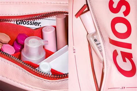 Glossier Make Up Bag White Holiday Edition Munimoro Gob Pe