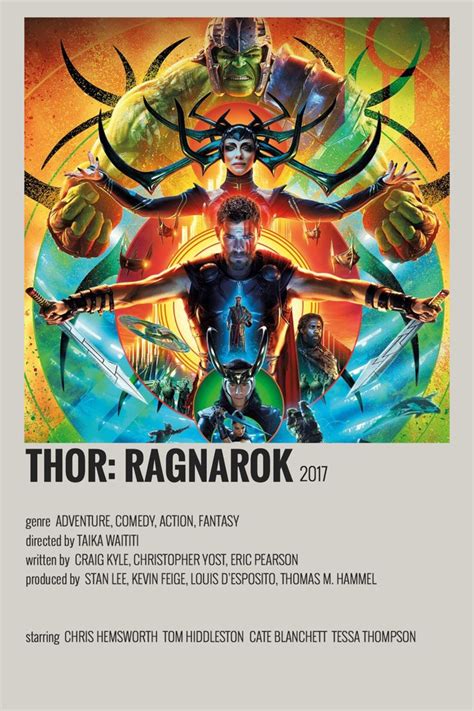 Thor RAGNAROK Poster | Marvel movie posters, Marvel superhero posters ...