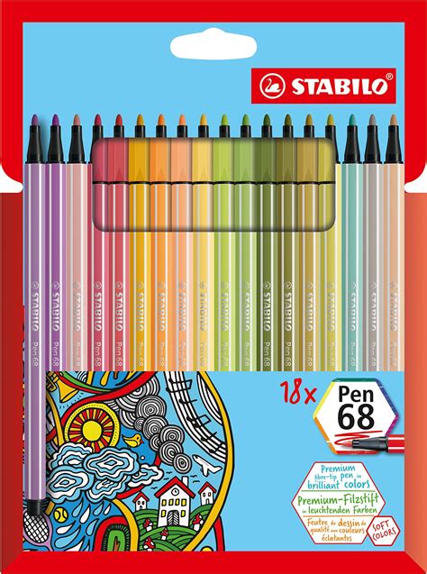 Fineliner Stabilo Point Rollerset Colores Surtidos Pcs