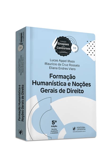 Sinopses Para Concursos V Forma O Human Stica E No Es Gerais